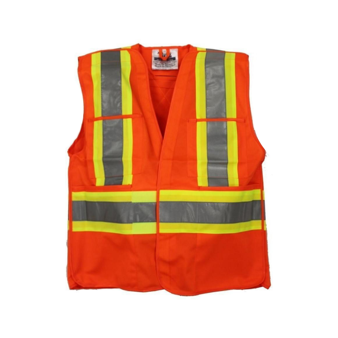Viking Men's All-Trades Red Surveyor Safety Vest