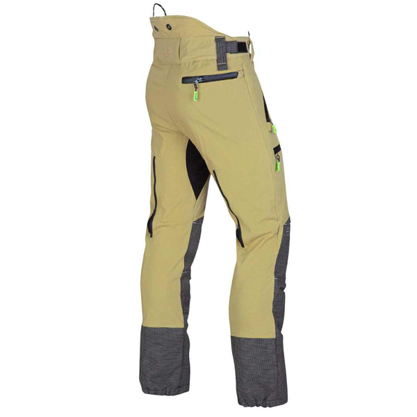 Arbortec Breatheflex Pro Chainsaw Pants Type A Class 1 - Beige Rear