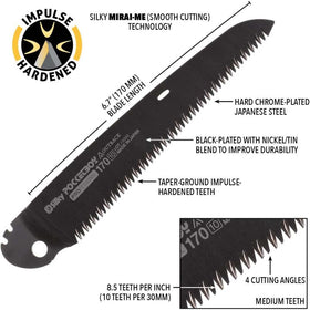 Silky Pocketboy Professional, Outback Edition Replacement Blade 170mm