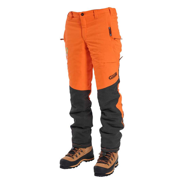 Clogger Zero Chainsaw Pants Hi Vis Orange