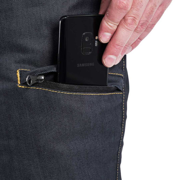 Clogger Denim Men's UL Chainsaw Pants Zipper Pocket