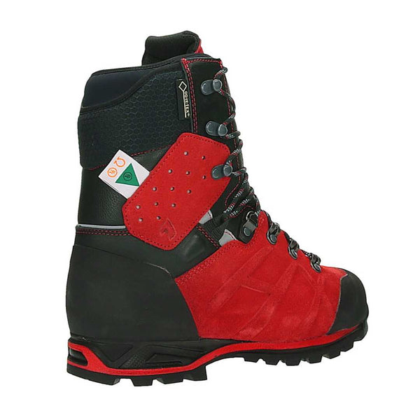 Haix Protector Ultra Chainsaw Protective Boots Signal Red Right