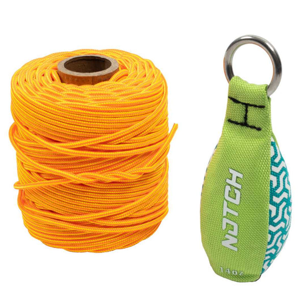 Notch 200' 3mm Neon Plus & 14oz Throweight Combo Set