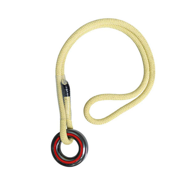Notch Rope Logic Sliding Prusik Loop w/ Wear Safe Aluminum Ring 