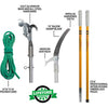 Notch 12’ Pole Saw Set with 15” Blade and Pruner Head infographic
