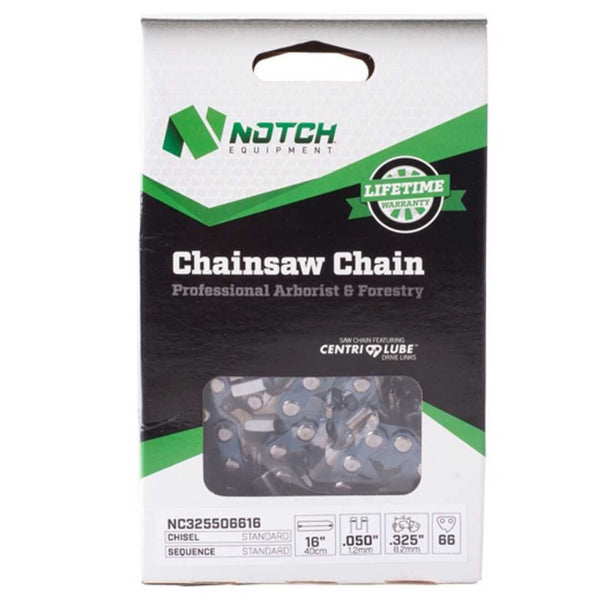 Notch 16IN 325P 050G Chainsaw Chain 66DL
