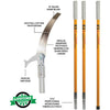 Notch 18’ Pole Saw Set with 15” Blade infographic