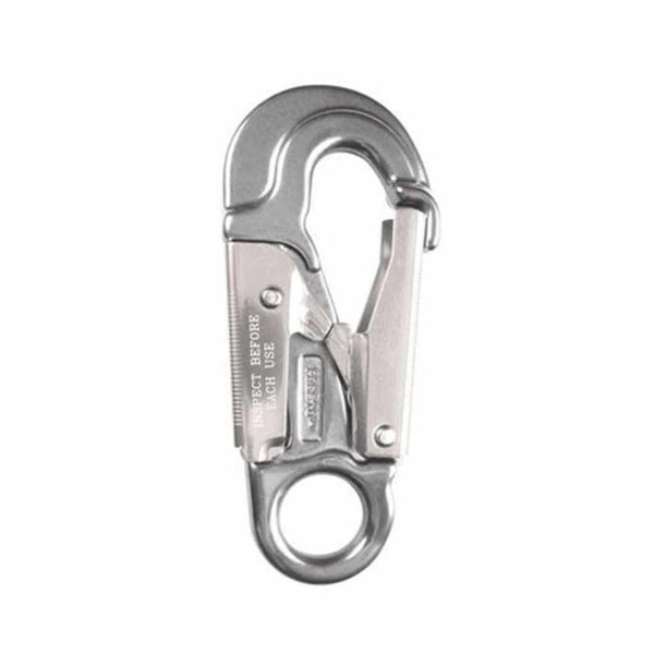 Notch Aluminum Locking Rope Snap (Silver)