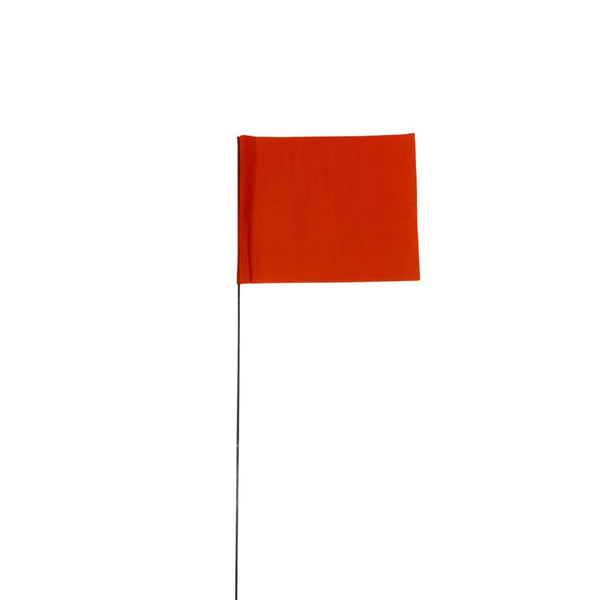 Presco Stake Flags (100 Pk) Orange Glo
