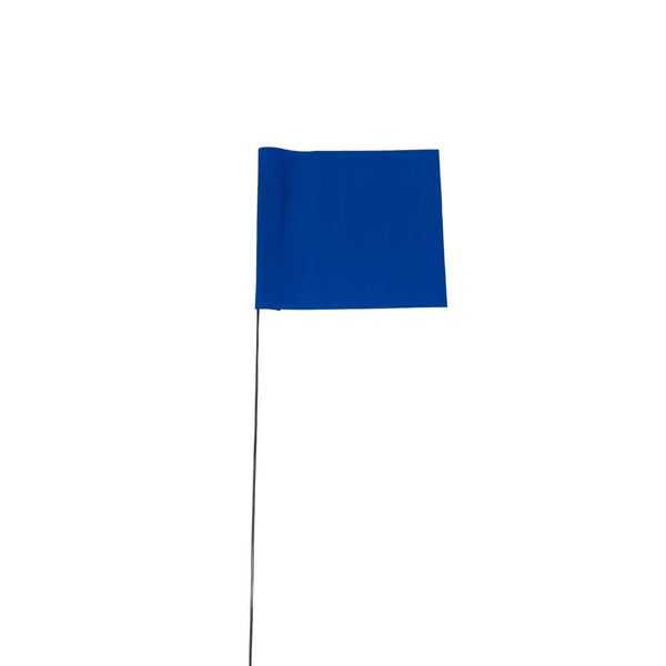 Presco Stake Flags (100 Pk) Blue Glo
