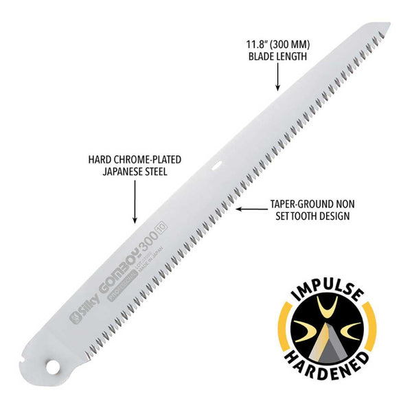 Replacement Blade Only GOMBOY 300mm Silky Medium Teeth