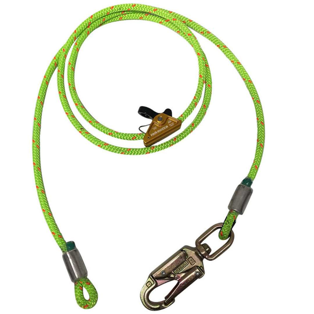 Rope Logic's 10ft 1/2in RockGrab Wire Core Flipline with Steel Snap