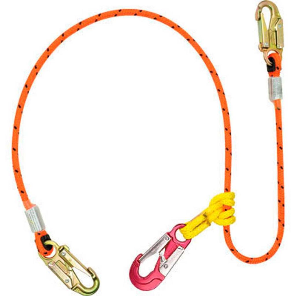 Rope Logic's 1/2in Wirecore 2 In 1 Lanyard 10ft