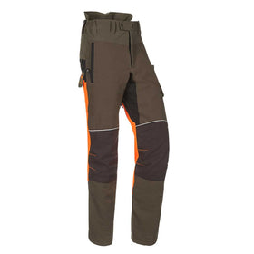 SIP Protection Protection Samourai Chainsaw Pants Khaki/Hi-Vis Orange/Black