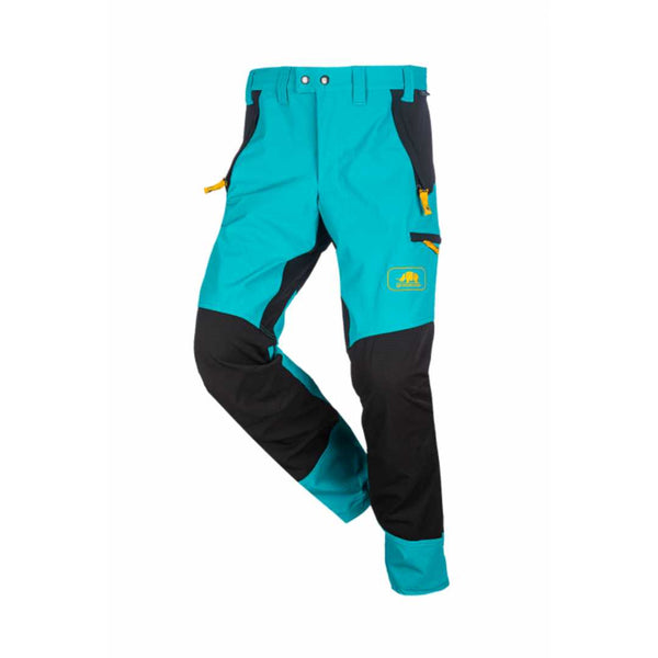 SIP Protection, Gecko Tree Climbing pant DRAGONFLY BLUE dynamic front