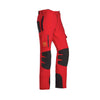 SIP Protection Arborist Chainsaw Pants Red/Black