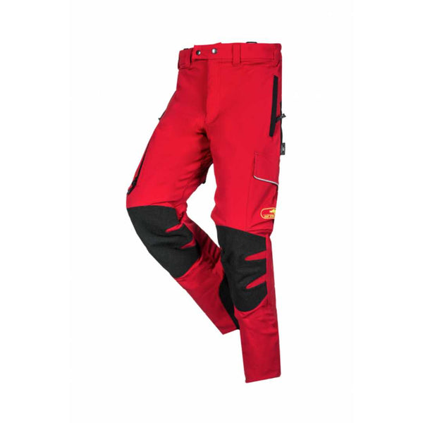 SIP Protection Arborist Chainsaw Pants Red/Black