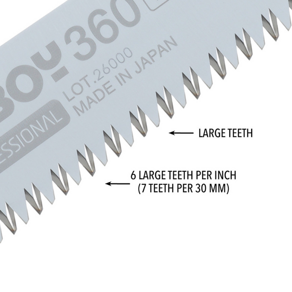 Silky BIGBOY Blade 360mm Large Teeth Folding Saw