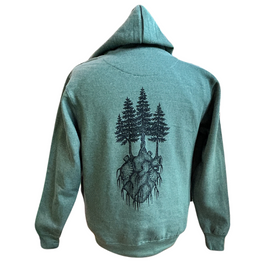 The Arborist Store Hoodie - Pine Heart