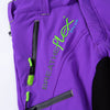 Arbortec Freestyle Chainsaw Pants Type C Purple Logo Closeup