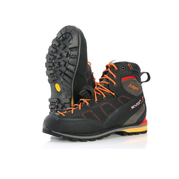 Arbpro EVO2 Climbing Boot Front and Sole