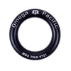 Omega Pacific Large Aluminum Rappel Ring Black