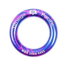 Omega Pacific Large Aluminum Rappel Ring+ Ultra-Violet