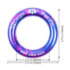 Omega Pacific Large Aluminum Rappel Ring+ Ultra-Violet