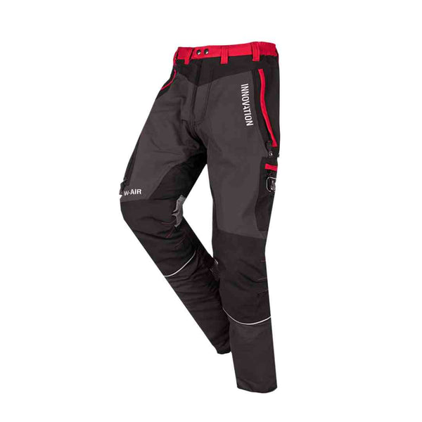 SIP Protection Canopy W-Air Chainsaw Pants Grey/Red