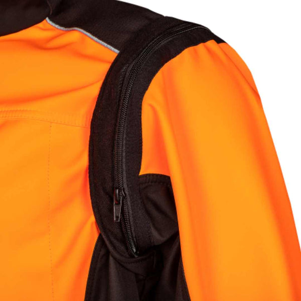 SIP Protection Fuyu Softshell Jacket Hi-Vis Orange/Black