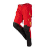 SIP Protection ReFlex Chainsaw Pants Red/Hi-Vis Yellow