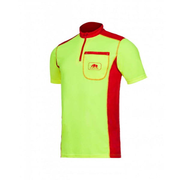 SIP Protection Technical T-Shirt Hi-Vis Yellow/Red - Short Sleeves