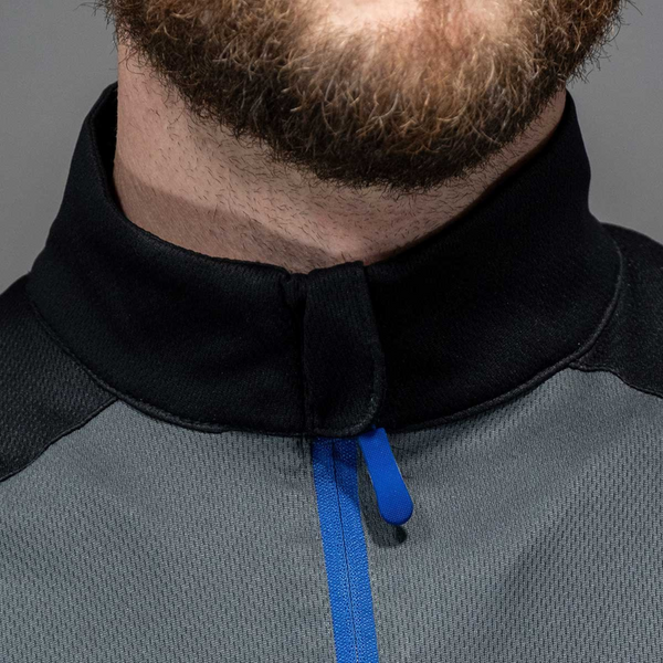 Teufelberger Ambassador Climbing Long Sleeve T Coolmax Coolpass Closeup Collar
