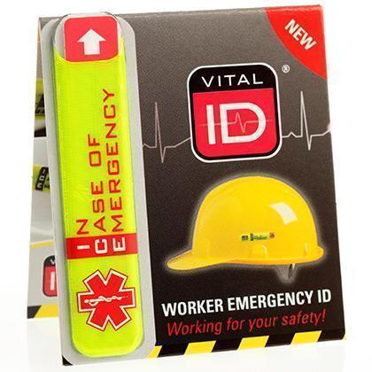 Vital ID Hard Hat Worker Emergency ID