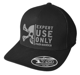 Rock Exotica Trucker Hat Black Mesh