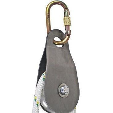 A Carabiner Attached To A Block