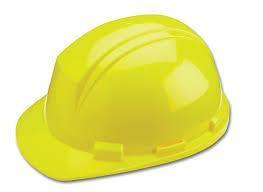 Yellow Hard Hat - Safety Helmet 