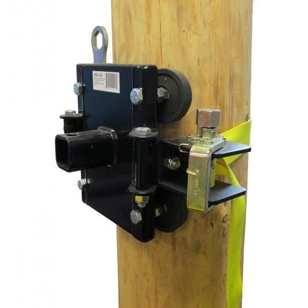 Tree/Pole Mount With Anchor Strap for Portable Winch